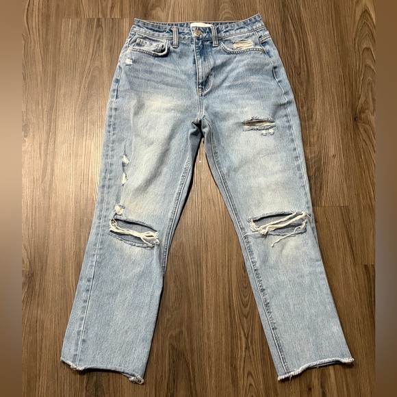 Vervet Denim - Vervet Distressed Denim Jeans - Size 26